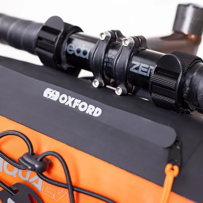 Oxford Aqua Evo Adventure 9 Litre Handlebar Pack - Orange-6