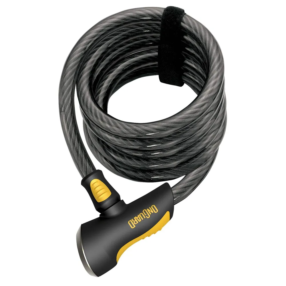 uPRISE Bikes Onguard OnGuard Doberman Coil Cable Lock - 185cm x 15mm | Price match, 365 day return s, 18-Month Warranty, Finance Available & Free UK Delivery