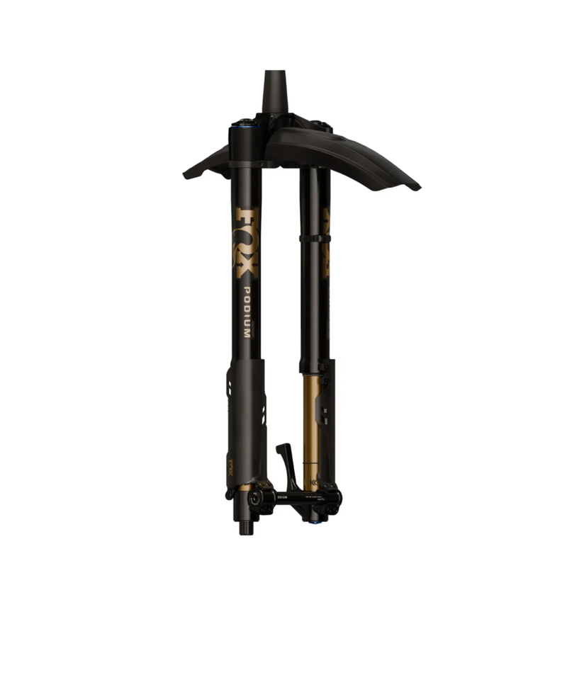 Fox Podium Fork Mudguard -  Long - Black-1