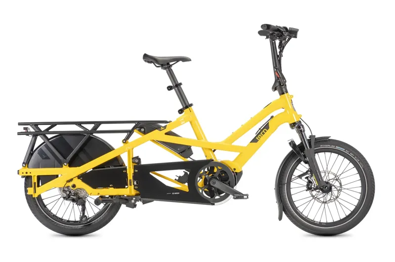 Tern GSD P10 2026 Electric Cargo Bike - School Bus Yellow/Dark Grey