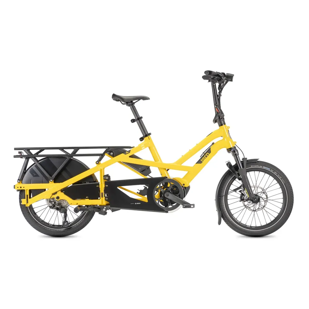 uPRISE Bikes Tern GSD P10 2026 Electric Cargo Bike - School Bus Yellow/Dark Grey | Price match, 365 day returns, 18-Month Warranty, Finance Available & Free UK Delivery