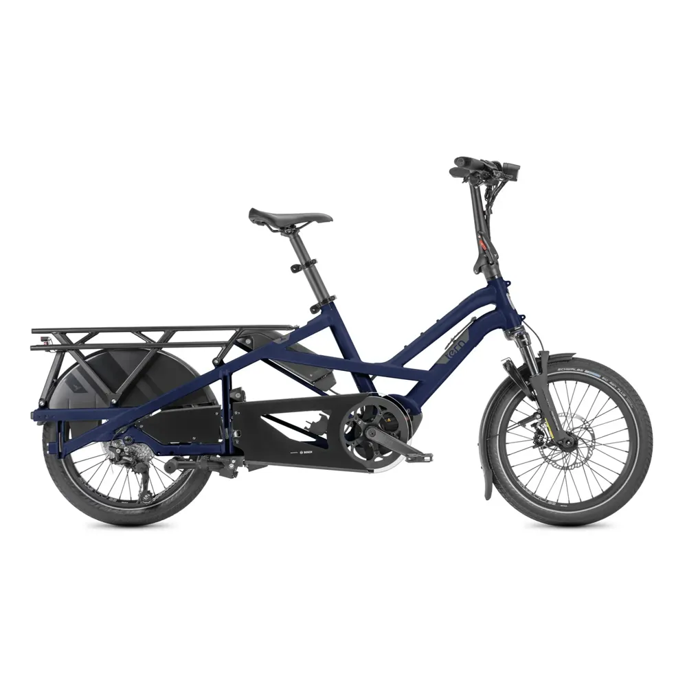 uPRISE Bikes Tern GSD P10 2026 Electric Cargo Bike - Satin Midnight Blue/Grey | Price match, 365 day returns, 18-Month Warranty, Finance Available & Free UK Delivery