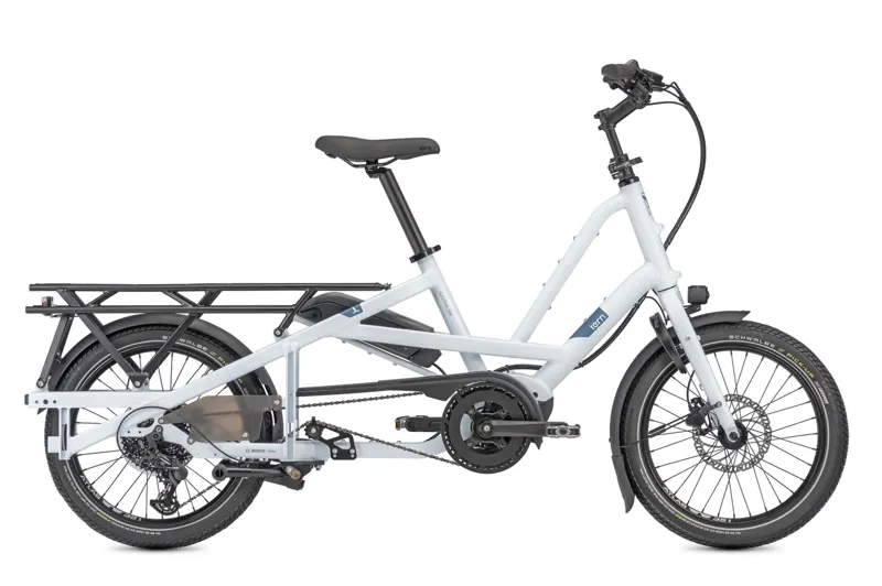 Tern Quick Haul Long D9 400wh Electric Cargo Bike - Satin Ice Grey