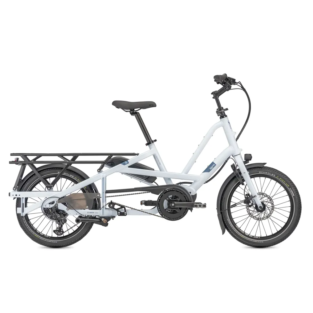 uPRISE Bikes Tern Quick Haul Long D9 2025 Electric Cargo Bike - Satin Ice Grey | Price match, 365 day return s, 18-Month Warranty, Finance Available & Free UK Delivery
