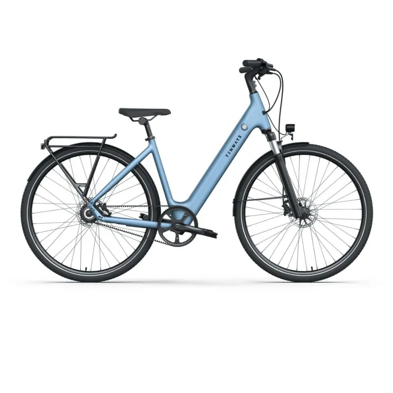 Tenways CGO800S 2025 Electric Hybrid Bike - 48cm - Sky Blue