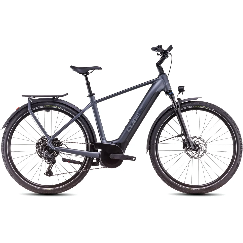 uPRISE Bikes Cube Touring Hybrid Pro 625 2025 Electric Hybrid Bike - Metal Grey | Price match, 365 day return s, 18-Month Warranty, Finance Available & Free UK Delivery