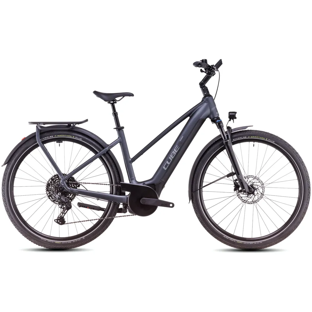 uPRISE Bikes Cube Touring Hybrid Pro 625 Trapeze 2025 Electric Bike - Metallic Grey | Price match, 365 day return s, 18-Month Warranty, Finance Available & Free UK Delivery