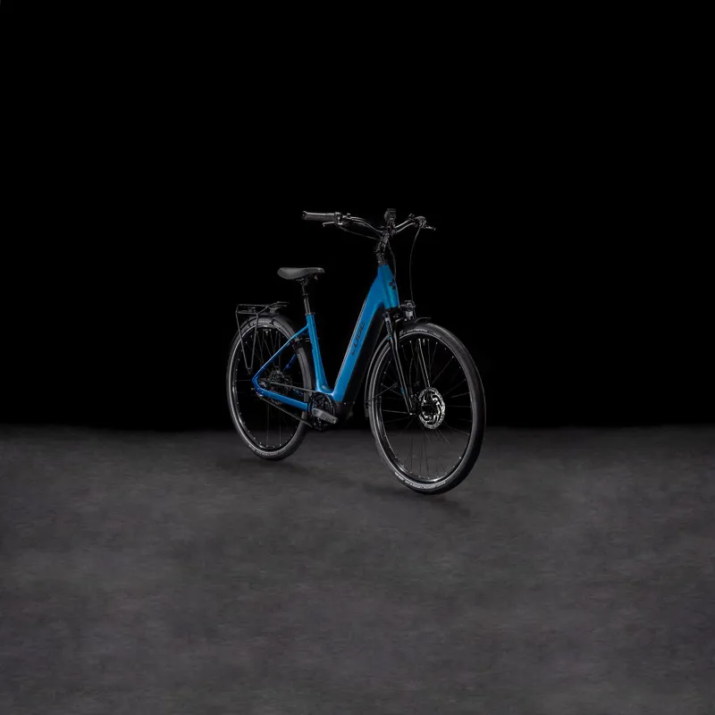 Cube Supreme Hybrid Deluxe One 625 2025 Electric Bike - Electric Blue-1