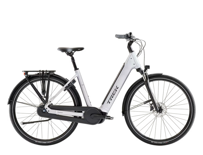 Trek District+ 3 N7 540 LS 2027 Electric Hybrid Bike - Lunar Silver
