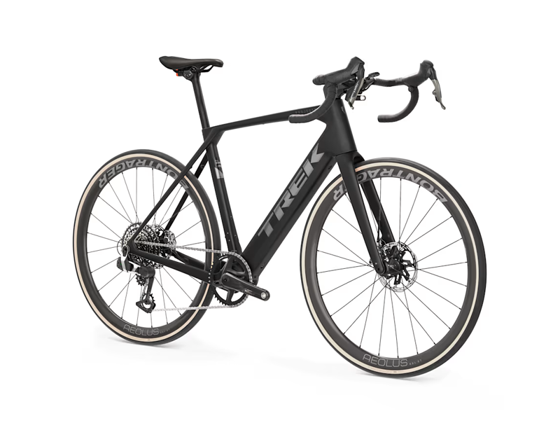 Trek Domane+ SL 9 AXS 2027 Carbon Electric Road Bike - Smoke-1