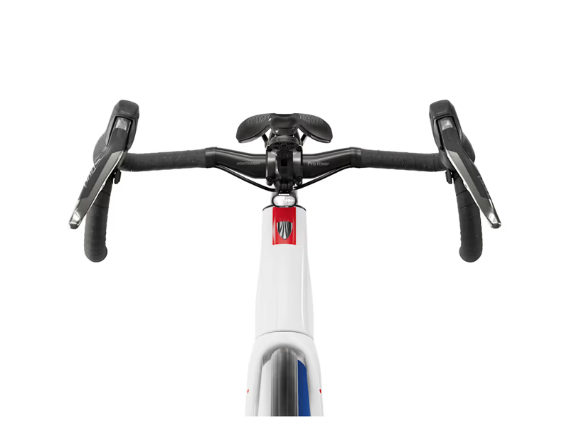 Trek Domane+ SL 9 AXS 2027 Carbon Electric Road Bike - Navy Smoke/White-2