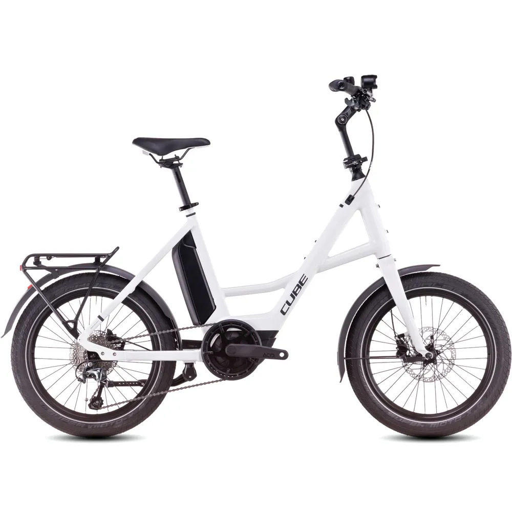 uPRISE Bikes Cube Compact Hybrid 500 2025 Electric Hybrid Bike - Cotton/Reflex | Price match, 365 day return s, 18-Month Warranty, Finance Available & Free UK Delivery