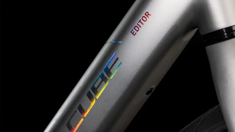 Cube Editor Hybrid SLX 400X 2025 Electric Bike - Sleek Grey/Spectral-6