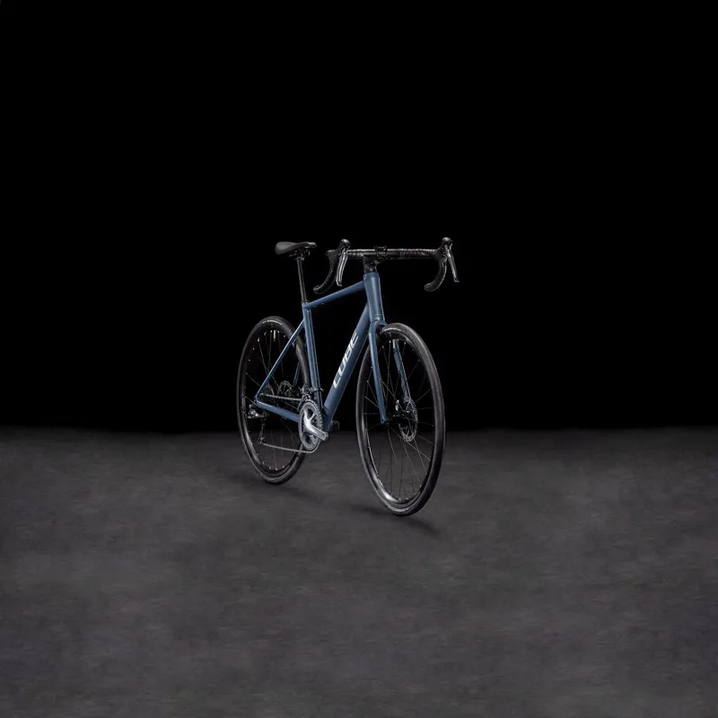 Cube Attain Pro 2025 Endurance Road Bike - Night Flight/Grey-1