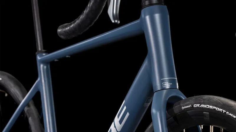 Cube Attain Pro 2025 Endurance Road Bike - Night Flight/Grey-6