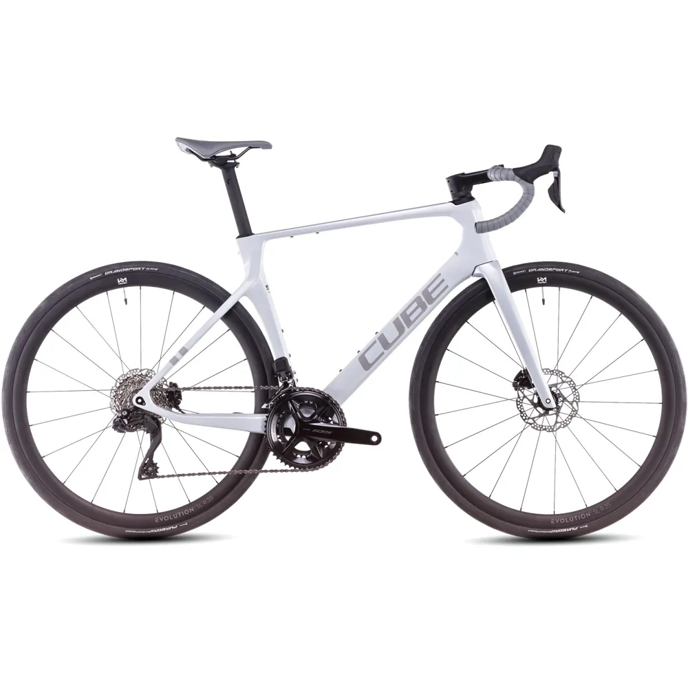 uPRISE Bikes Cube Agree C62 One 2025 Carbon Road Bike - Fog Grey | Price match, 365 day return s, 18-Month Warranty, Finance Available & Free UK Delivery