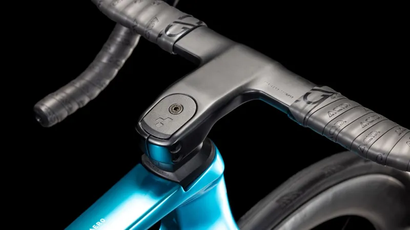 Cube Litening Aero C68X SLX 2025 Carbon Race Road Bike - Chrome Blue-3