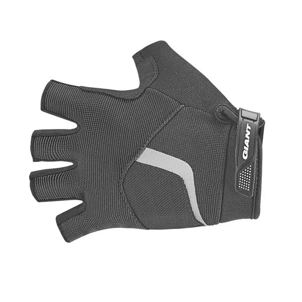uPRISE Bikes Giant Rival Short Finger Gloves - Black | Price match, 365 day return s, 18-Month Warranty, Finance Available & Free UK Delivery