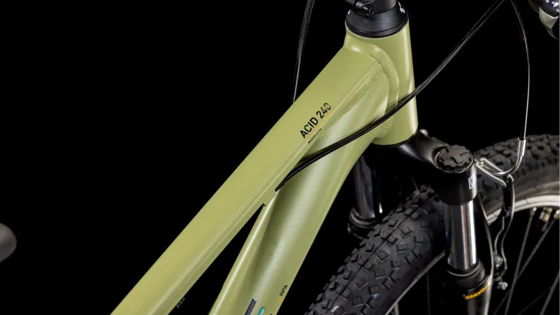 Cube Acid 240 24w 2026 Junior Mountain Bike - Light Olive/Orange-2