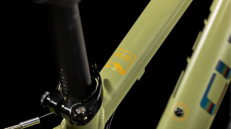 Cube Acid 240 24w 2026 Junior Mountain Bike - Light Olive/Orange-4