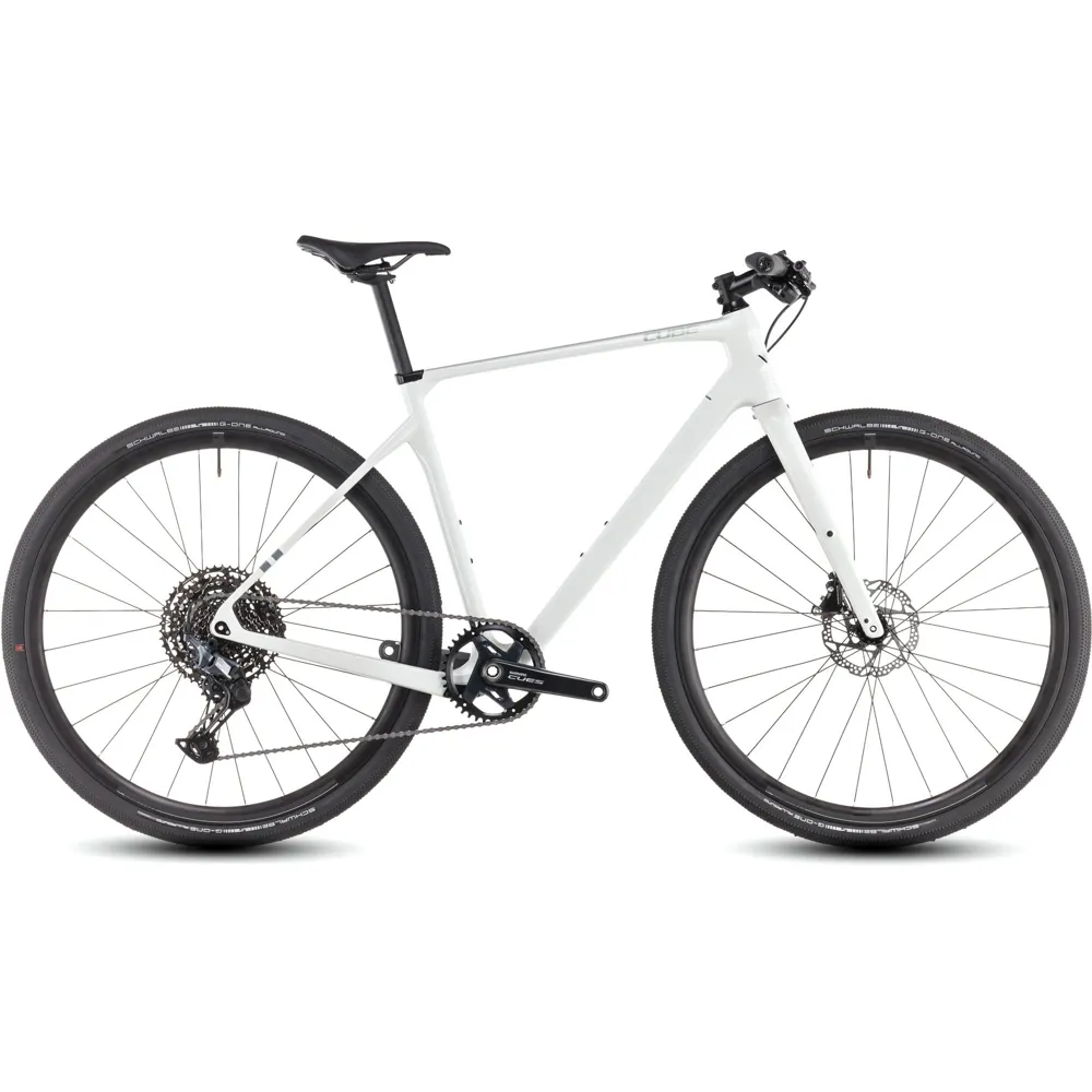 uPRISE Bikes Cube Nulane C:62 SLX 2025 Flat Bar Gravel Bike - Dessert Stone/Green | Price match, 365 day return s, 18-Month Warranty, Finance Available & Free UK Delivery