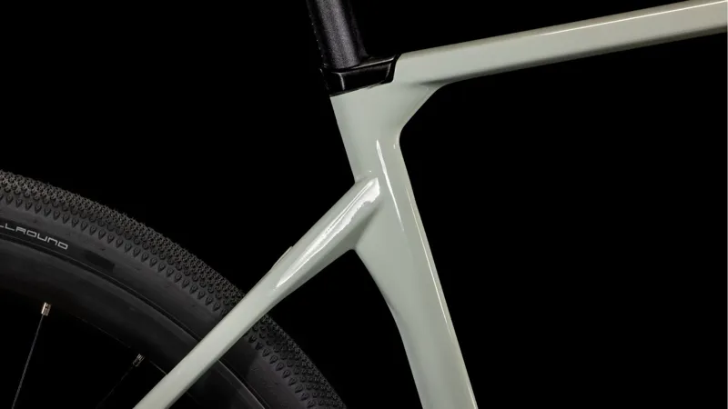 Cube Nulane C:62 SLX 2025 Flat Bar Gravel Bike - Dessert Stone/Green-3