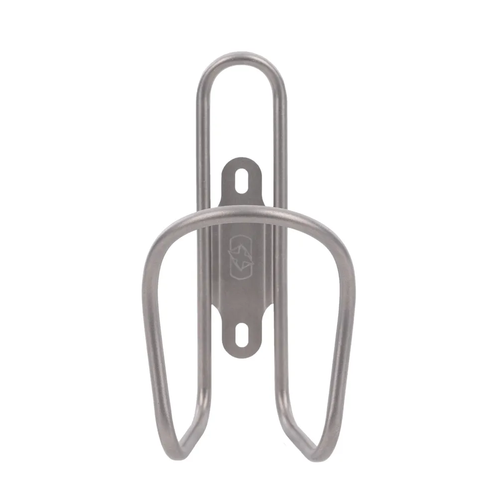 uPRISE Bikes Oxford Hydra Titanium Bottle Cage - Silver | Price match, 365 day return s, 18-Month Warranty, Finance Available & Free UK Delivery