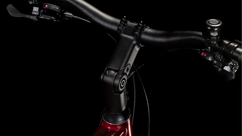 Cube Touring Pro 2026 Hybrid Bike - Maroon-3