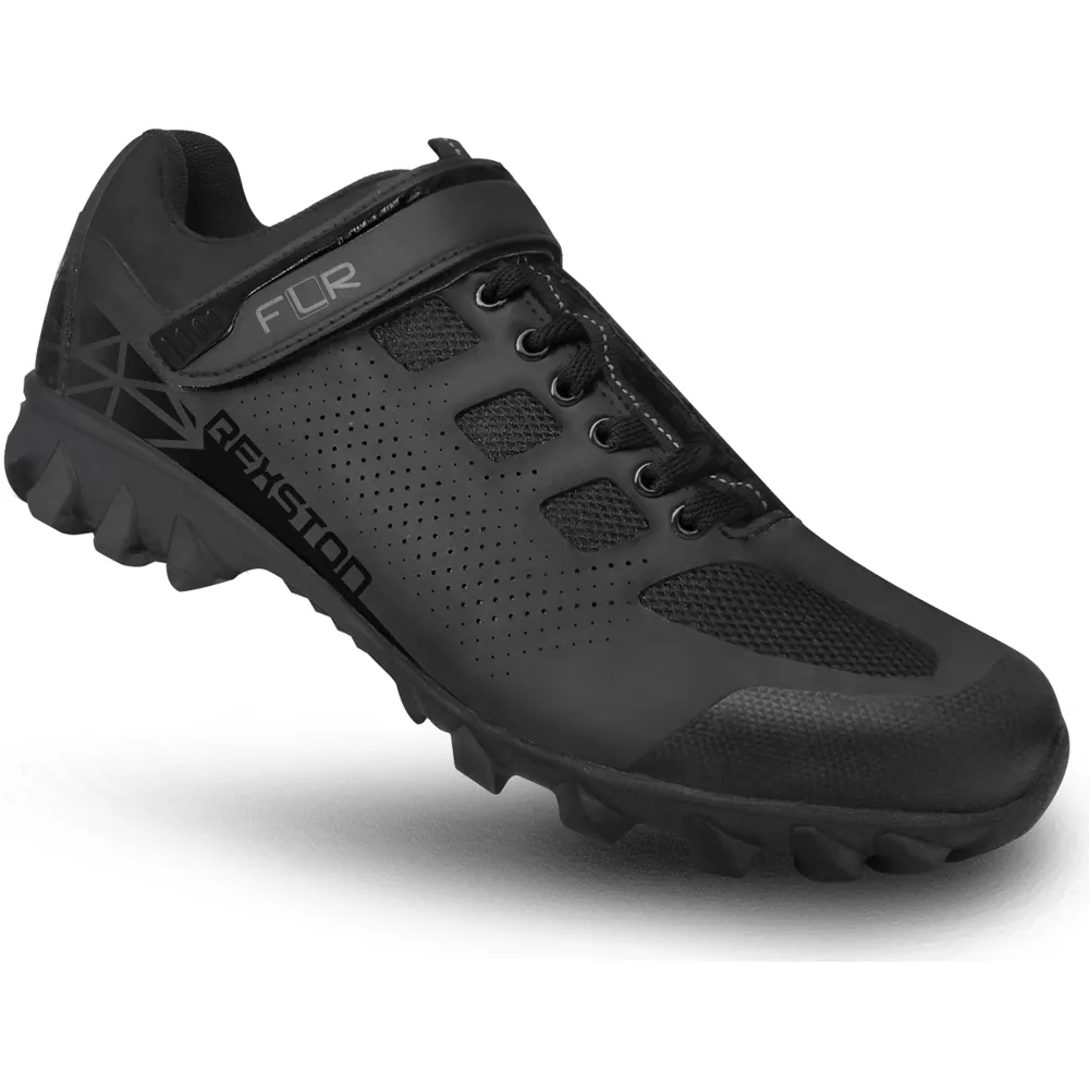 uPRISE Bikes FLR Rexston Active Touring/Trail Shoe - Black | Price match, 365 day return s, 18-Month Warranty, Finance Available & Free UK Delivery