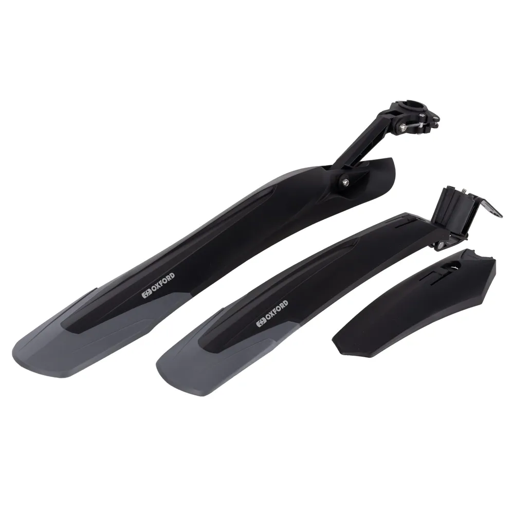 uPRISE Bikes Oxford Mudstop MTN Mudguard Set - Black | Price match, 365 day return s, 18-Month Warranty, Finance Available & Free UK Delivery