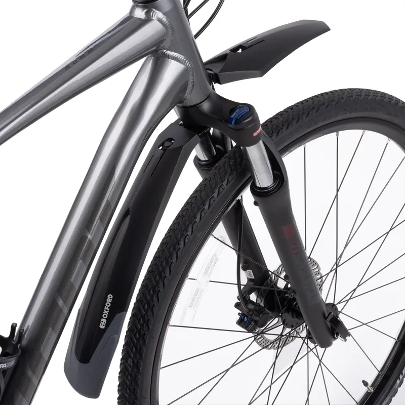 Oxford Mudstop MTN Front Mudguard - Black-4