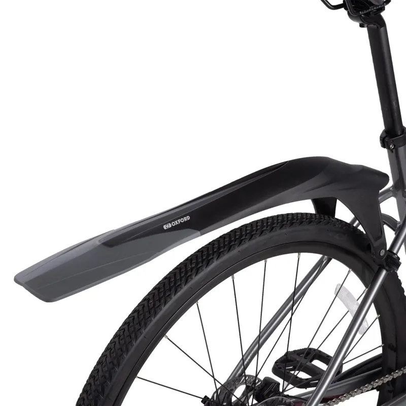 Oxford Mudstop FS XL Rear Mudguard - Black-1