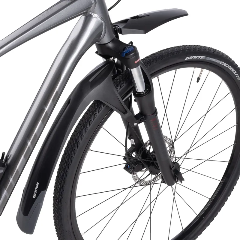 Oxford Mudstop FS Front Mudguard - Black-4