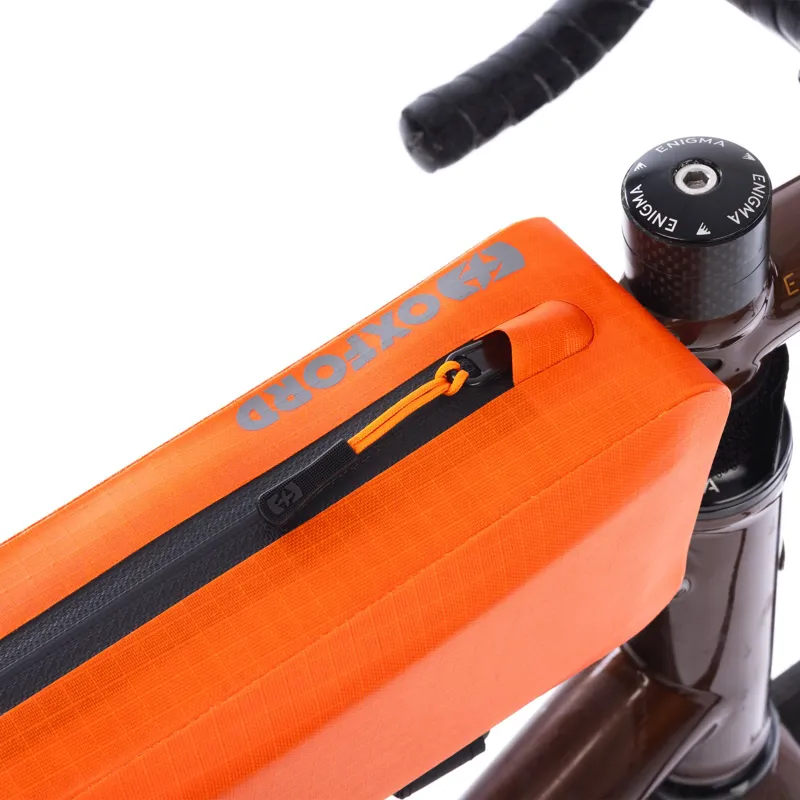 Oxford Aqua Evo Adventure XL Top Tube Pack - Orange-4