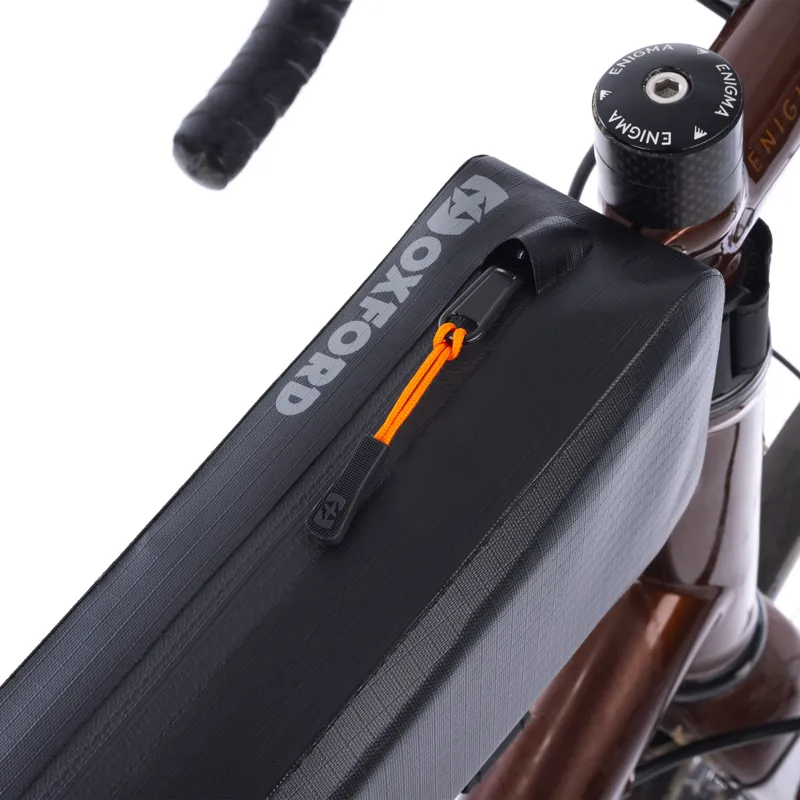 Oxford Aqua Evo Adventure XL Top Tube Pack - Black-4