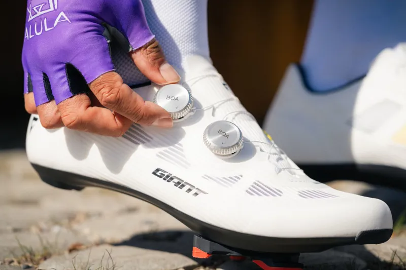 Giant Surge Pro Road Shoes - Matte White-8