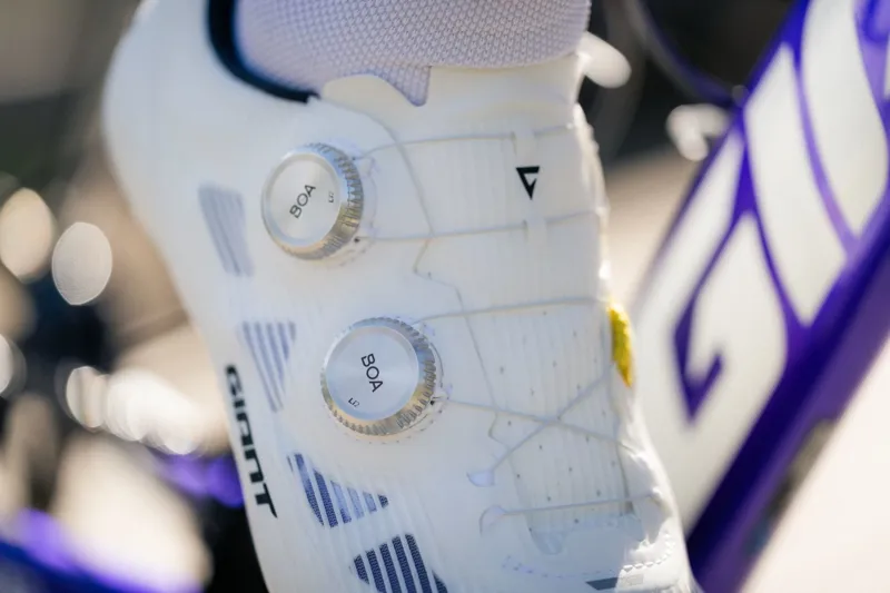 Giant Surge Pro Road Shoes - Matte White-9