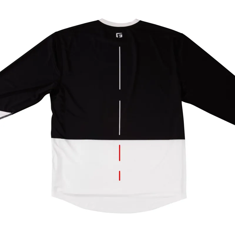 G-Form Pro-X4 Long Sleeve Jersey - Black/White-1
