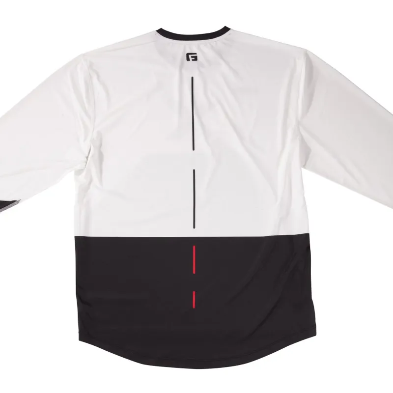 G-Form Pro-X4 Long Sleeve Jersey - White/Black-1