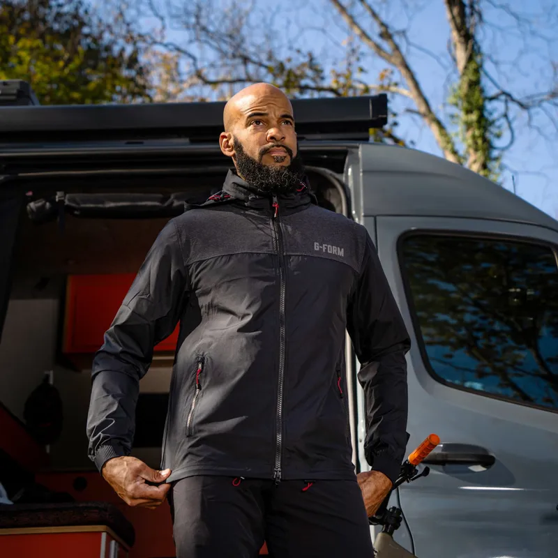 G-Form Tech Windbreaker Jacket - Black-6