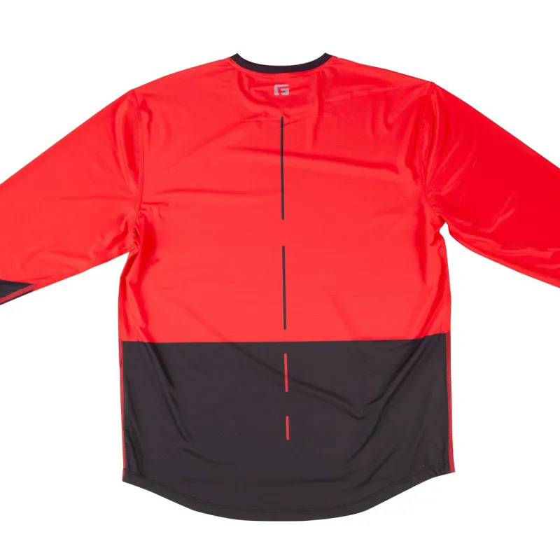 G-Form Pro-X4 Youth Long Sleeve Jersey - Red/Black-1