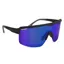 Oxford Pave Sunglasses - Black Frame/Blue Mirror Lens
