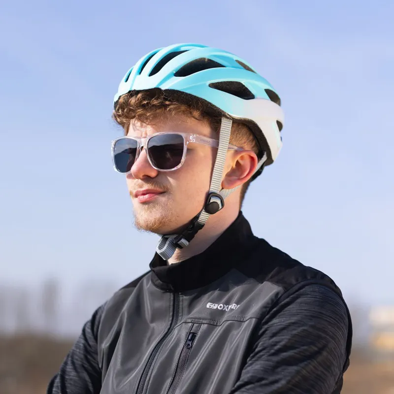 Oxford Sahara Sunglasses - Clear Frame/Smoke Lens -1