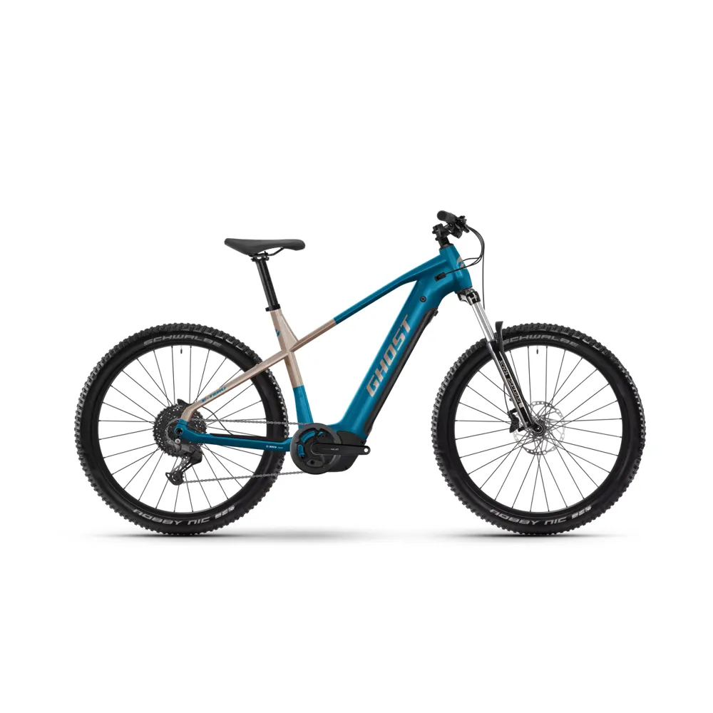 uPRISE Bikes Ghost E-Teru Universal 27.5 inch 2026 Electric Mountain Bike - Atlantic Blue | Price match, 365 day return s, 18-Month Warranty, Finance Available & Free UK Delivery