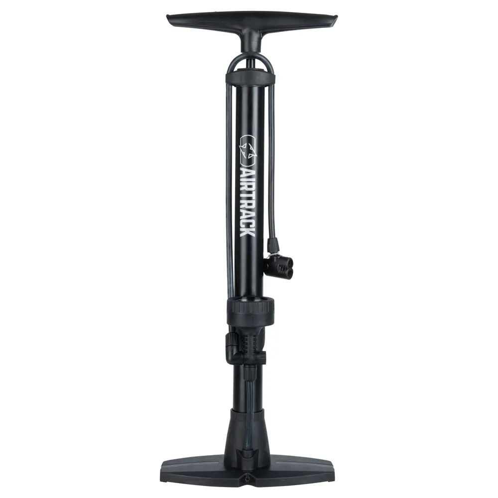 uPRISE Bikes Oxford Airtrack Lite Floor Pump w/Gauge - Black | Price match, 365 day return s, 18-Month Warranty, Finance Available & Free UK Delivery