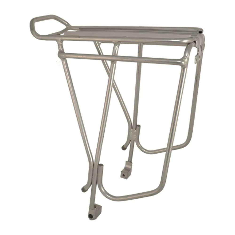 uPRISE Bikes Oxford Disc Mounted Luggage Rack - Silver - 26/29 inch | Price match, 365 day return s, 18-Month Warranty, Finance Available & Free UK Delivery