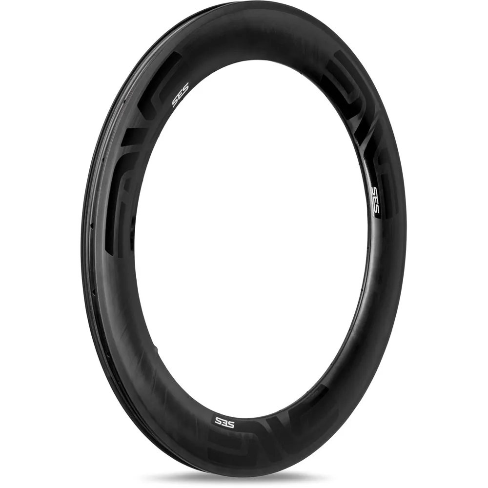 uPRISE Bikes Enve 7.8 SES Clincher Disc Road Rim - Black - Front 24H | Price match, 365 day return s, 18-Month Warranty, Finance Available & Free UK Delivery