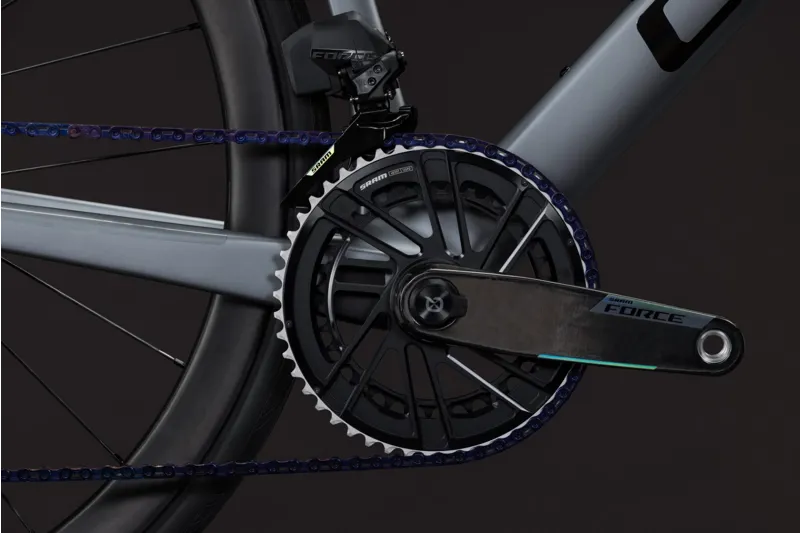 Cube Agree C:62 SLX 2027 Carbon Road Bike - Slategrey/Chrome-4
