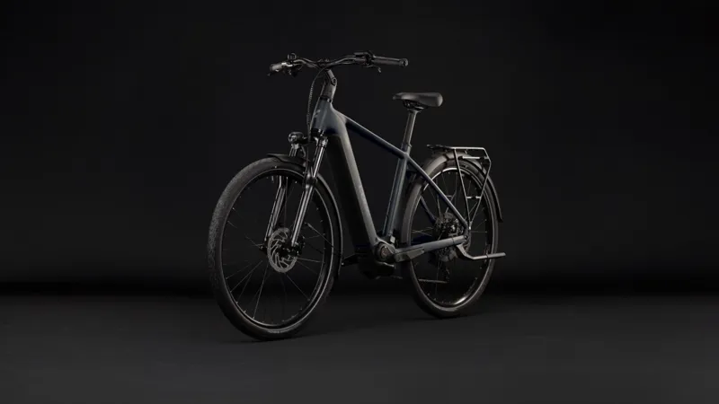 Cube Touring Hybrid One 600wh 2027 Electric Hybrid Bike - Grey/Coolgrey-6