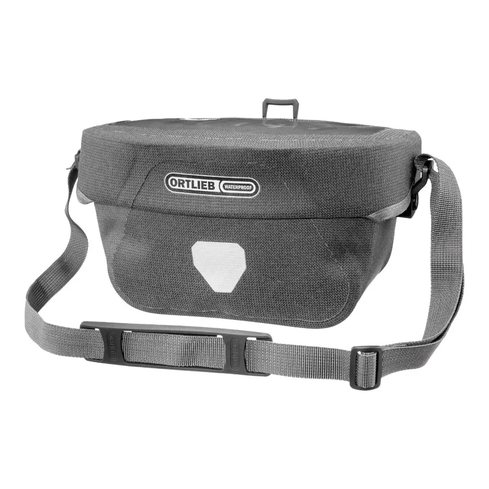 uPRISE Bikes Ortlieb Ultimate Six Urban Handlebar Bag - 5 Litre - Pepper | Price match, 365 day return s, 18-Month Warranty, Finance Available & Free UK Delivery
